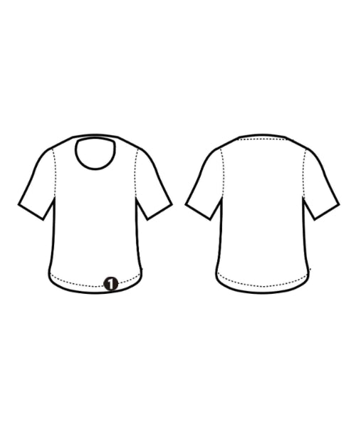 MM6 เสื้อยืด/เสื้อท็อปส์