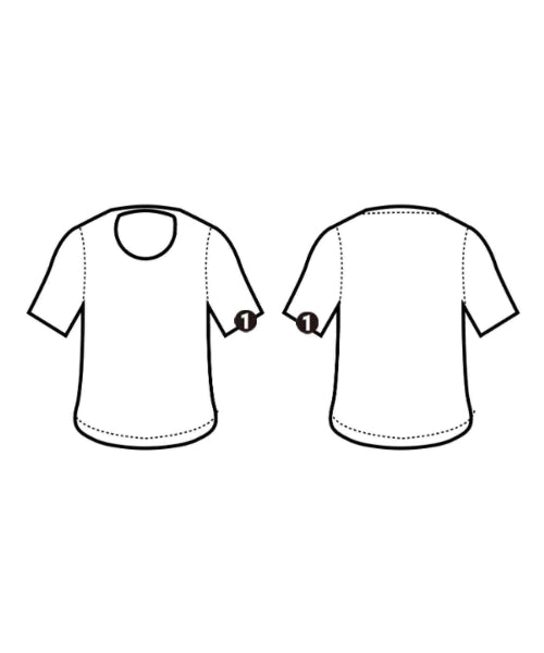 MM6 เสื้อยืด/เสื้อท็อปส์