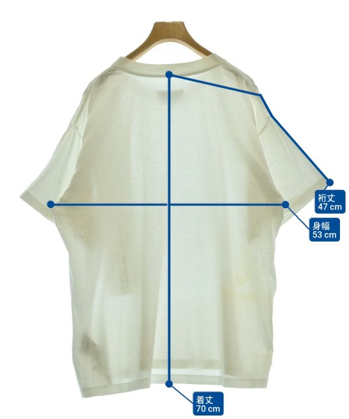 MM6 เสื้อยืด/เสื้อท็อปส์