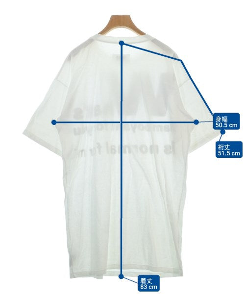 MM6 เสื้อยืด/เสื้อท็อปส์