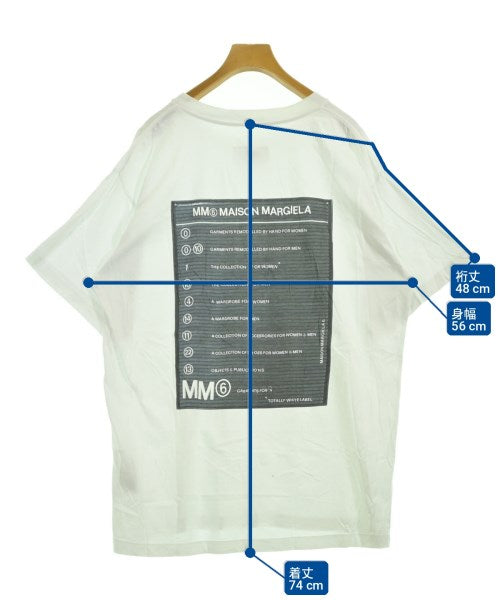 MM6 เสื้อยืด/เสื้อท็อปส์