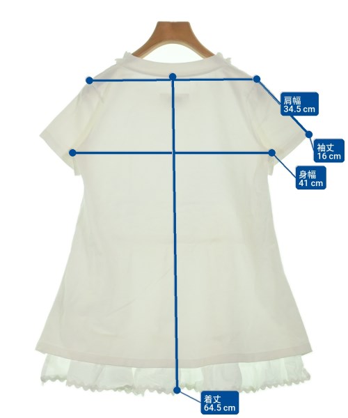MM6 เสื้อยืด/เสื้อท็อปส์