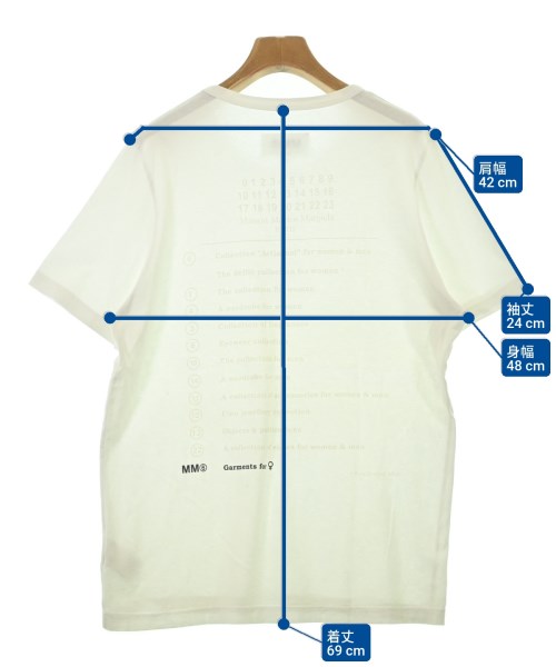 MM6 เสื้อยืด/เสื้อท็อปส์