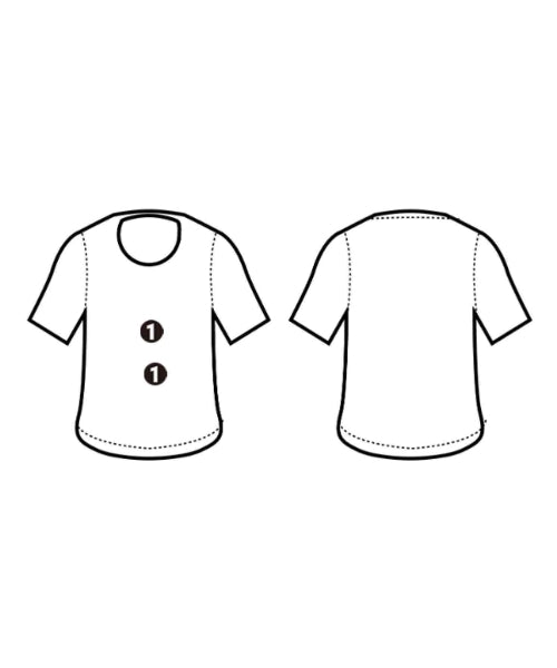 MM6 เสื้อยืด/เสื้อท็อปส์