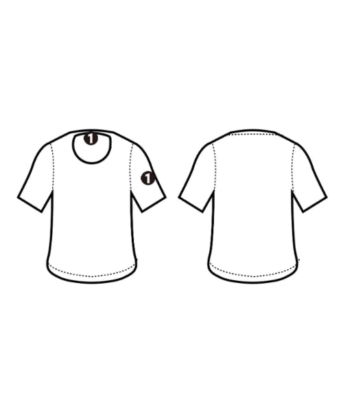 MONCLER GAMME BLEU เสื้อยืด/เสื้อท็อปส์