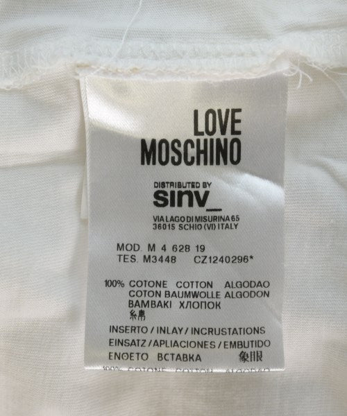 LOVE MOSCHINO เสื้อยืด/เสื้อท็อปส์