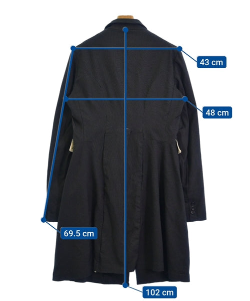 BLACK COMME des GARCONS แจ็คเก็ตลำลอง