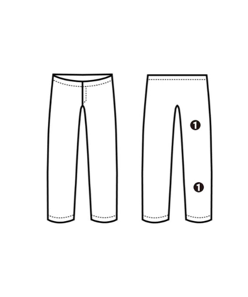 BLACK COMME des GARCONS กางเกง อื่น