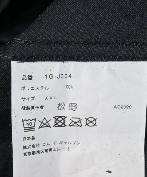 BLACK COMME des GARCONS แจ็คเก็ตลำลอง