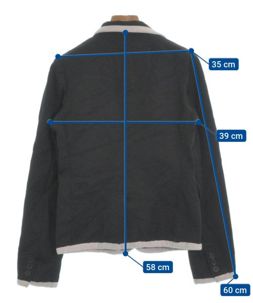 BLACK COMME des GARCONS แจ็คเก็ตลำลอง