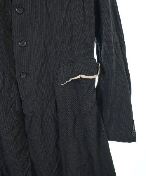 BLACK COMME des GARCONS เสื้อคลุมคอปก Soutien