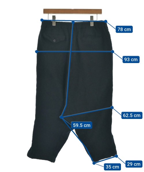 BLACK COMME des GARCONS กางเกง 5 ส่วน