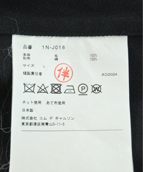 BLACK COMME des GARCONS แจ็คเก็ตเบลาส์ อื่น