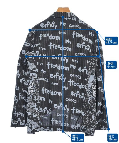 BLACK COMME des GARCONS แจ็คเก็ตลำลอง