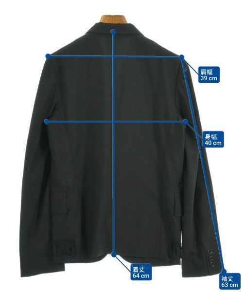 BLACK COMME des GARCONS แจ็คเก็ตลำลอง