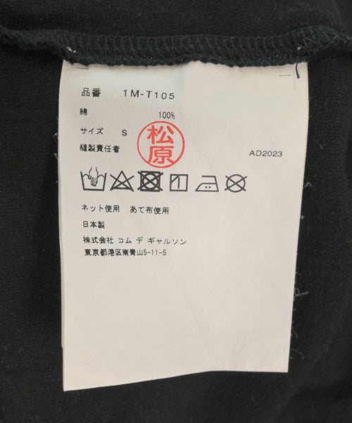BLACK COMME des GARCONS เสื้อยืด/เสื้อท็อปส์