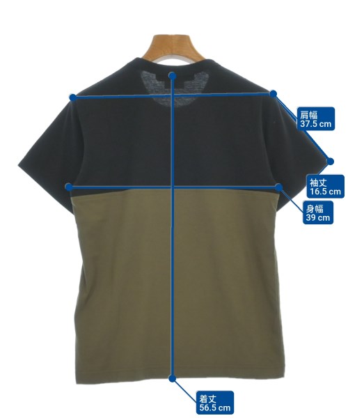 BLACK COMME des GARCONS เสื้อยืด/เสื้อท็อปส์