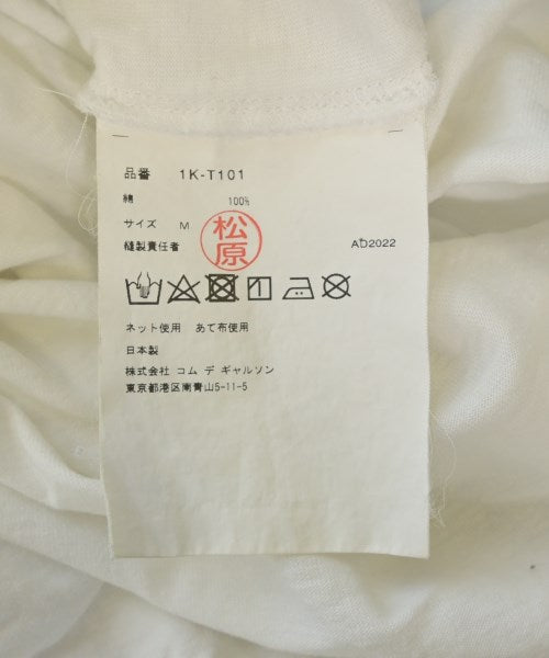 BLACK COMME des GARCONS เสื้อยืด/เสื้อท็อปส์