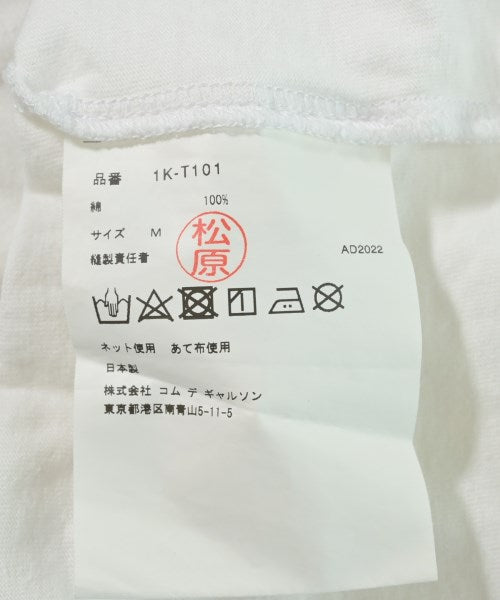 BLACK COMME des GARCONS เสื้อยืด/เสื้อท็อปส์