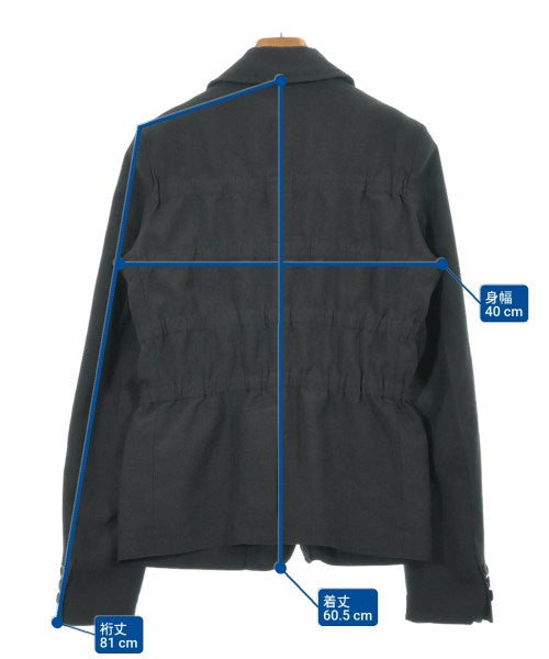 BLACK COMME des GARCONS แจ็คเก็ตลำลอง