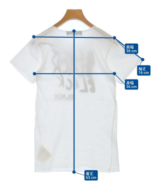 BLACK COMME des GARCONS เสื้อยืด/เสื้อท็อปส์