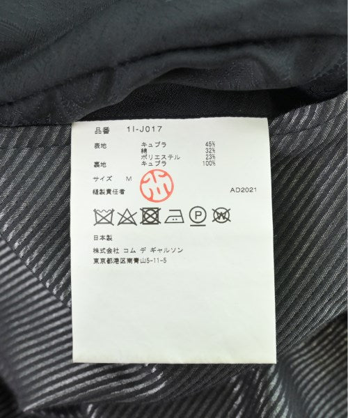 BLACK COMME des GARCONS แจ็คเก็ตลำลอง