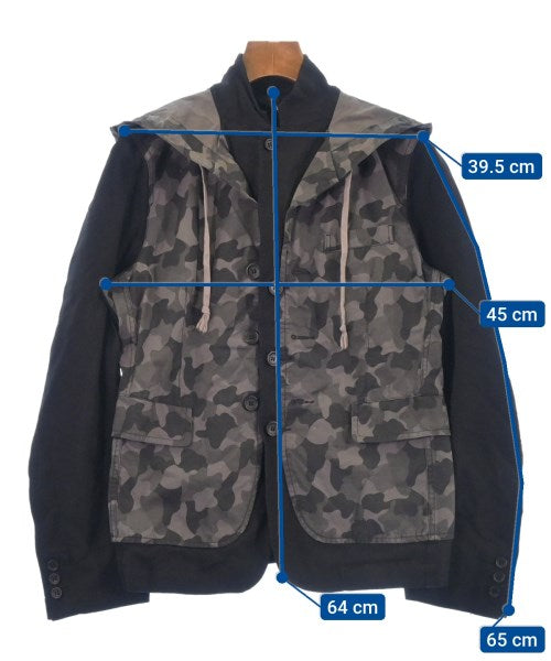 BLACK COMME des GARCONS แจ็คเก็ตลำลอง