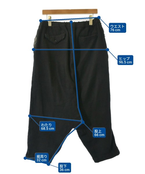 BLACK COMME des GARCONS กางเกง อื่น