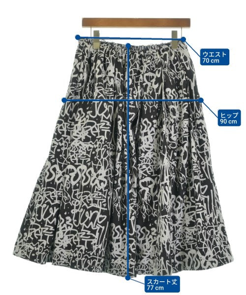 BLACK COMME des GARCONS กระโปรงยาว/แม็กซี่ยาว