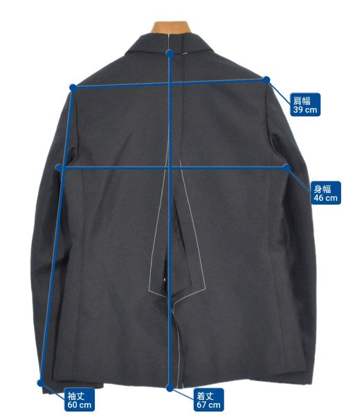 BLACK COMME des GARCONS เบลเซอร์/แจ็คเก็ตสูท