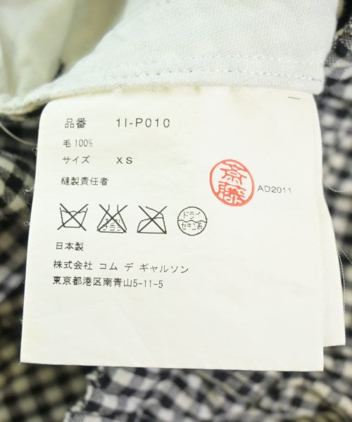 BLACK COMME des GARCONS กางเกงขาสั้น