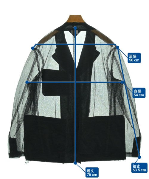 BLACK COMME des GARCONS แจ็คเก็ตลำลอง