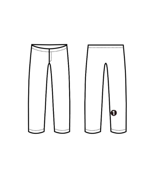 BLACK COMME des GARCONS กางเกง อื่น