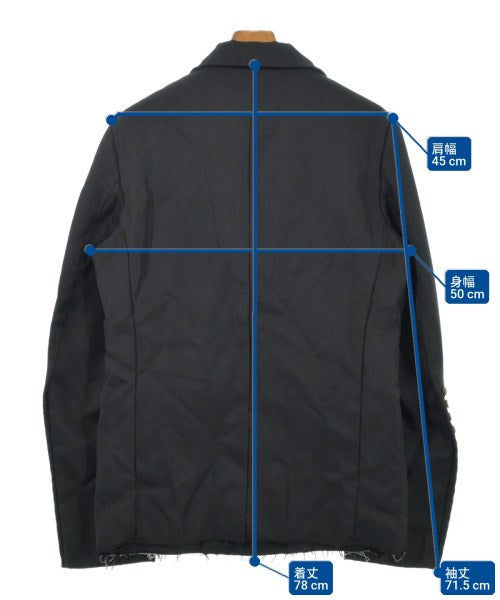 BLACK COMME des GARCONS แจ็คเก็ตลำลอง