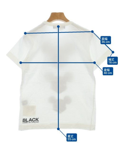 BLACK COMME des GARCONS เสื้อยืด/เสื้อท็อปส์