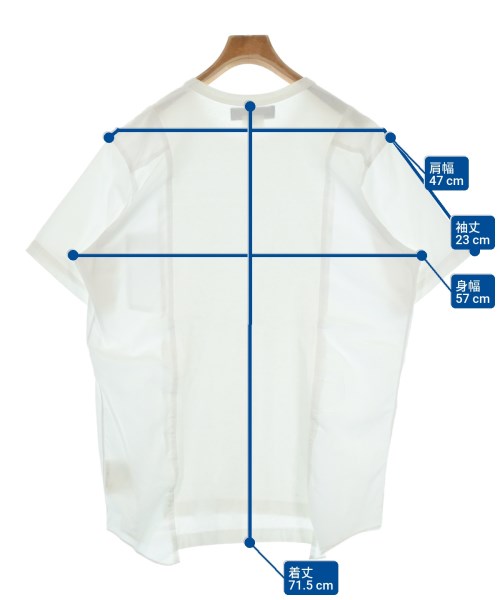 BLACK COMME des GARCONS เสื้อยืด/เสื้อท็อปส์