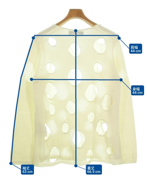BLACK COMME des GARCONS เสื้อกันหนาว