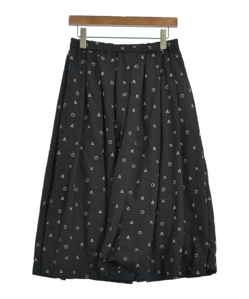 BLACK COMME des GARCONS กระโปรงยาวถึงเข่า