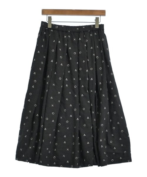 BLACK COMME des GARCONS กระโปรงยาวถึงเข่า