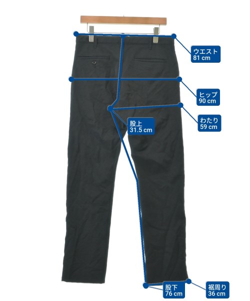 BLACK COMME des GARCONS กางเกงขายาว