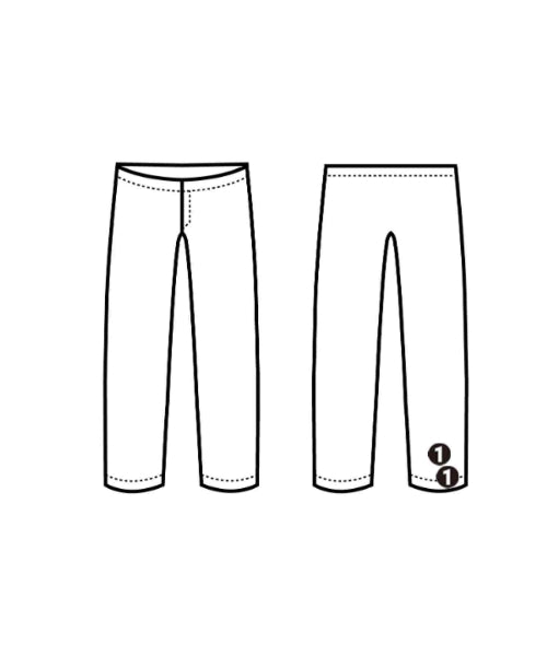 BLACK COMME des GARCONS กางเกง อื่น