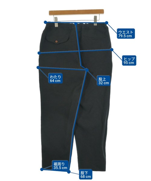 BLACK COMME des GARCONS กางเกง อื่น