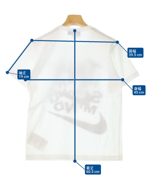 BLACK COMME des GARCONS เสื้อยืด/เสื้อท็อปส์