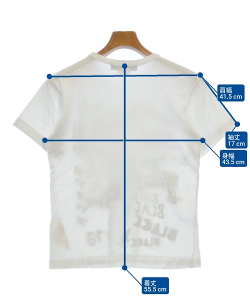 BLACK COMME des GARCONS เสื้อยืด/เสื้อท็อปส์