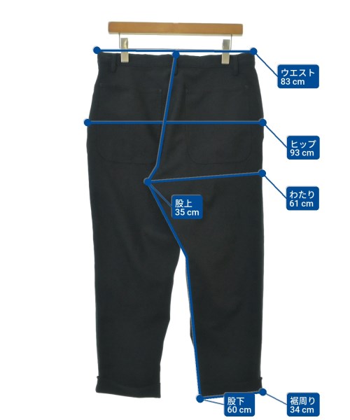 BLACK COMME des GARCONS กางเกง อื่น