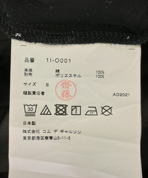 BLACK COMME des GARCONS ชุดเดรส