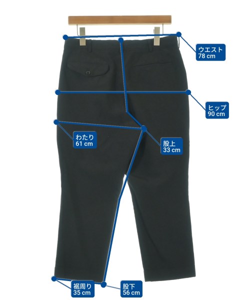 BLACK COMME des GARCONS กางเกง 5 ส่วน