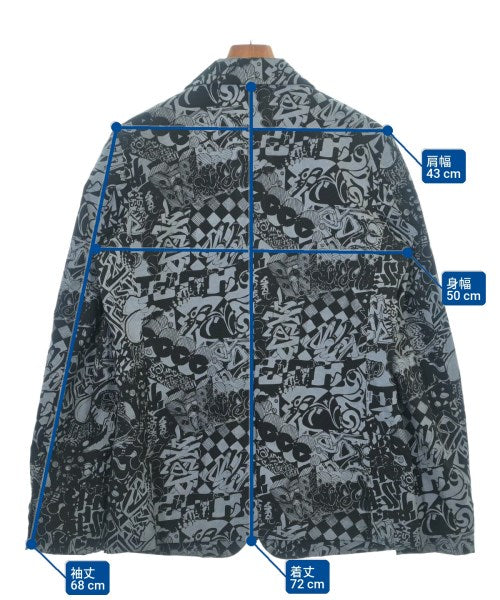 BLACK COMME des GARCONS แจ็คเก็ตลำลอง