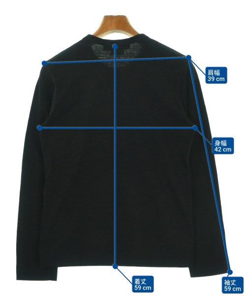 BLACK COMME des GARCONS เสื้อยืด/เสื้อท็อปส์