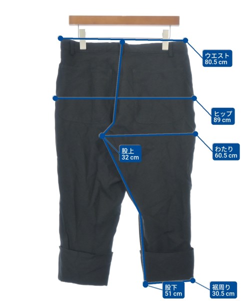 BLACK COMME des GARCONS กางเกง 5 ส่วน